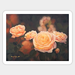 YELLOW ROSES Sticker